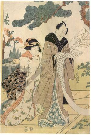 Utagawa Toyokuni I: Kanadehon Chushingura (title not original) - Austrian Museum of Applied Arts