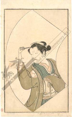 勝川春章: Tomizawa Hanzaburo, Nakayasu - Austrian Museum of Applied Arts