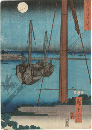 Utagawa Hiroshige: Tsukuda - Austrian Museum of Applied Arts