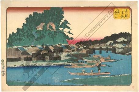 Utagawa Hiroshige: Matsuchiyama - Austrian Museum of Applied Arts