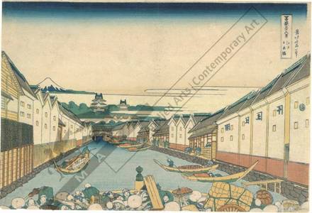Katsushika Hokusai: Nihon-Bridge in Edo - Austrian Museum of Applied Arts
