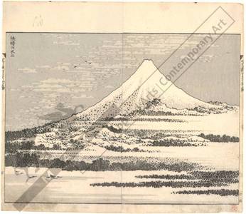 Katsushika Hokusai: Fuji under a clear sky - Austrian Museum of Applied Arts
