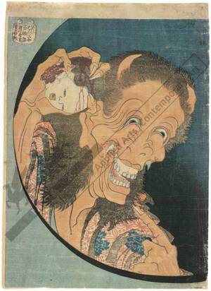 Katsushika Hokusai: Laughing Hannya - Austrian Museum of Applied Arts