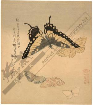 Kubo: Five butterflies (title not original) - Austrian Museum of Applied Arts