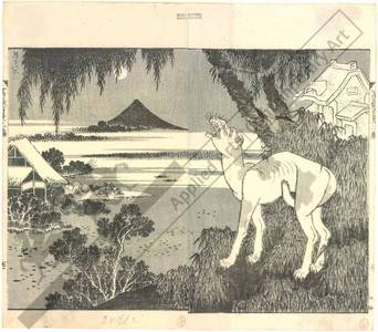 Katsushika Hokusai: Mount Fuji under the moon - Austrian Museum of Applied Arts