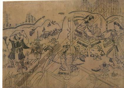 Hishikawa Moronobu: Vision of Renshobo (title not original) - Austrian Museum of Applied Arts