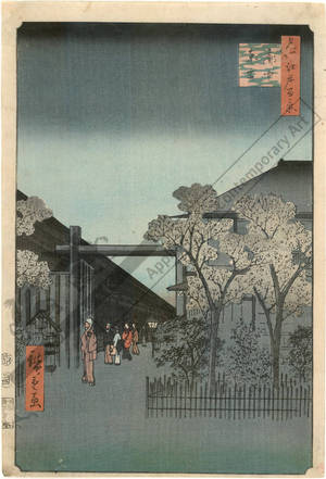 Utagawa Hiroshige: Dawn in Yoshiwara - Austrian Museum of Applied Arts