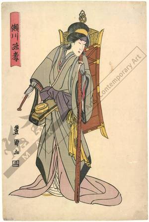 Utagawa Toyokuni I: Actor Segawa Roko - Austrian Museum of Applied Arts