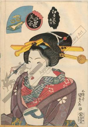 Utagawa Kunisada: Geisha from Edo - Austrian Museum of Applied Arts