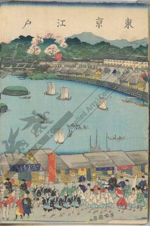 Yamada Kunijiro: View of Shinagawa and Takanawa in Edo/Tokyo - Austrian Museum of Applied Arts