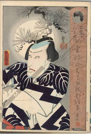 Utagawa Kunisada: Unmu Nizaemon - Austrian Museum of Applied Arts