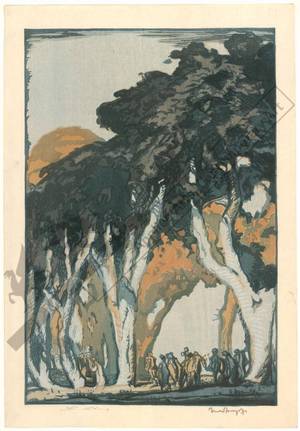 Unknown: In the forest (title not original) - Austrian Museum of Applied Arts