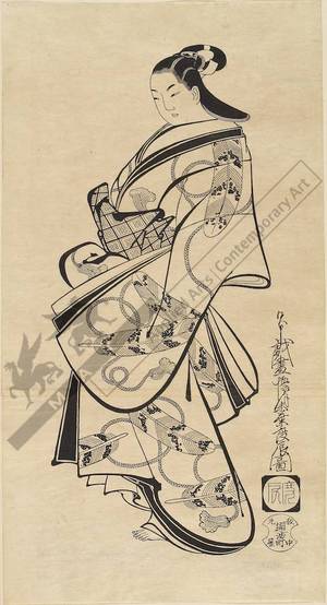 Kaigetsudo Doshin: Courtesan (title not original) - Austrian Museum of Applied Arts