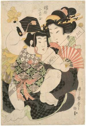 Kitagawa Utamaro: Sanbaso (title not original) - Austrian Museum of Applied Arts