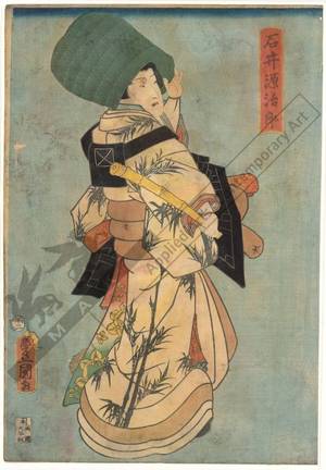 Utagawa Kunisada: Ishii Genjiro - Austrian Museum of Applied Arts