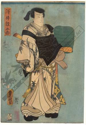 Utagawa Kunisada: Sawai Matagoro - Austrian Museum of Applied Arts