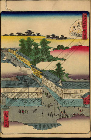 Utagawa Hiroshige II: Number 42: Kasumigaseki - Austrian Museum of Applied Arts