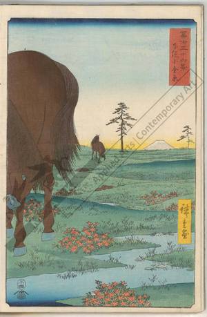 Utagawa Hiroshige: Kogane plain in the province of Shimosa - Austrian Museum of Applied Arts