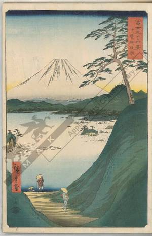 Utagawa Hiroshige: Misaka pass in the province of Kai - Austrian Museum of Applied Arts