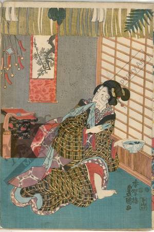 Utagawa Kunisada: Seven spring herbs for a fruitful year - Austrian Museum of Applied Arts