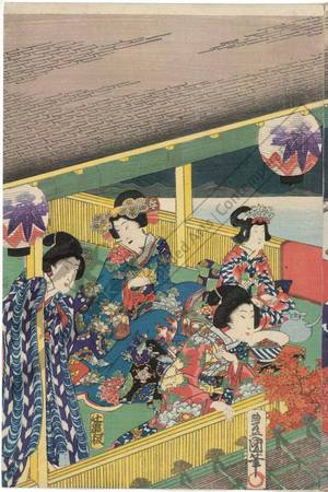 Utagawa Kunisada: Autumn - Austrian Museum of Applied Arts