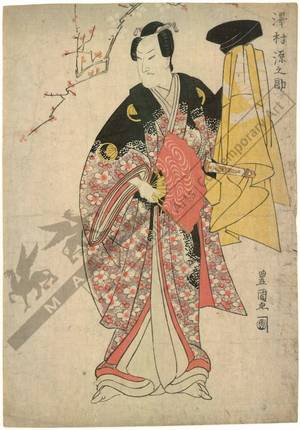 Utagawa Toyokuni I: Actor Sawamura Gennosuke - Austrian Museum of Applied Arts