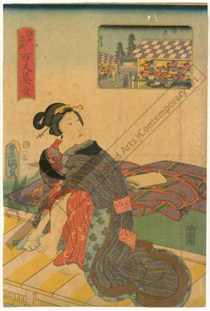 Utagawa Kunisada: Somei - Austrian Museum of Applied Arts