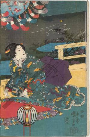 Utagawa Kuniyoshi: Seventh month - Austrian Museum of Applied Arts