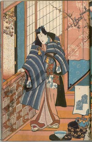 Utagawa Kunisada, 歌川国貞 (Utagawa Kunisada I)による浮世絵「Spring morning」