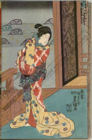 Utagawa Kunisada, 歌川国貞 (Utagawa Kunisada I)による浮世絵「Archery (title not original)」