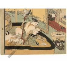 Suzuki Harunobu: Lovers (title not original) - Austrian Museum of Applied Arts