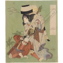 Utagawa Kuniyoshi: Actor print (title not original) - Austrian Museum of Applied Arts