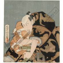 Utagawa Kunisada: Actor Ichikawa Danjuro (title not original) - Austrian Museum of Applied Arts