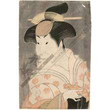 東洲斎写楽: Iwai Hanshiro as nurse Shigenoi (title not original) - Austrian Museum of Applied Arts