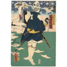 Utagawa Kunisada: Bando Hikosaburo as Teraoka Heiemon - Austrian Museum of Applied Arts