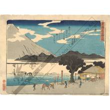 Utagawa Hiroshige: Numazu (Station 12, Print 13) - Austrian Museum of Applied Arts