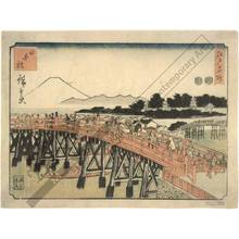 Utagawa Hiroshige: Nihon-Bridge - Austrian Museum of Applied Arts