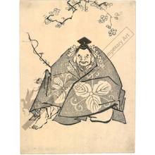 Kitagawa Utamaro: Lucky god Ebisu (title not original) - Austrian Museum of Applied Arts