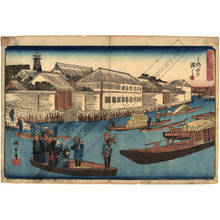 Utagawa Hiroshige: Yoroi ferry - Austrian Museum of Applied Arts