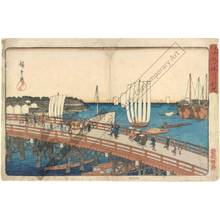 歌川広重: Eitai bridge at Fukagawa Shinchi - Austrian Museum of Applied Arts