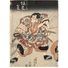 Utagawa Kunisada: Bando Minosuke as Matsugae Sekinosuke - Austrian Museum of Applied Arts