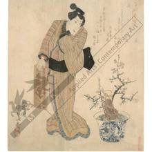 Utagawa Kunisada: The merchant - Austrian Museum of Applied Arts