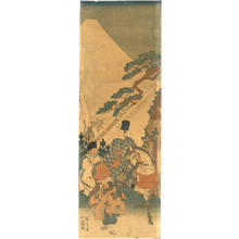Utagawa Hiroshige: Ariwara no Narihiras’ journey to the east (title not original) - Austrian Museum of Applied Arts