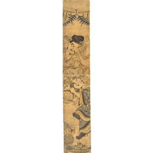 北尾重政: Lucky gods Ebisu and Daikoku (title not original) - Austrian Museum of Applied Arts