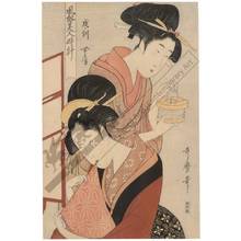 Kitagawa Utamaro: Women at the hour of the dog - Austrian Museum of Applied Arts