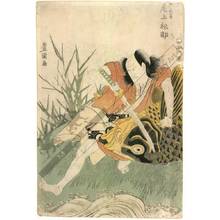 Utagawa Toyokuni I: Onoe Matsusuke as Rokusaburo - Austrian Museum of Applied Arts