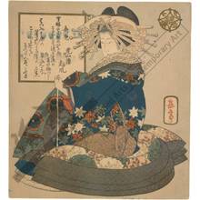 Yashima Gakutei: Lucky god Jurojin - Austrian Museum of Applied Arts