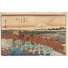 Utagawa Hiroshige: Edo-Bridge in the eastern capital - Austrian Museum of Applied Arts