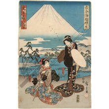 Utagawa Hiroshige: Eighth act from Chushingura - Austrian Museum of Applied Arts