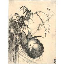 Utagawa Hiroshige: Mandarin Duck (title not original) - Austrian Museum of Applied Arts